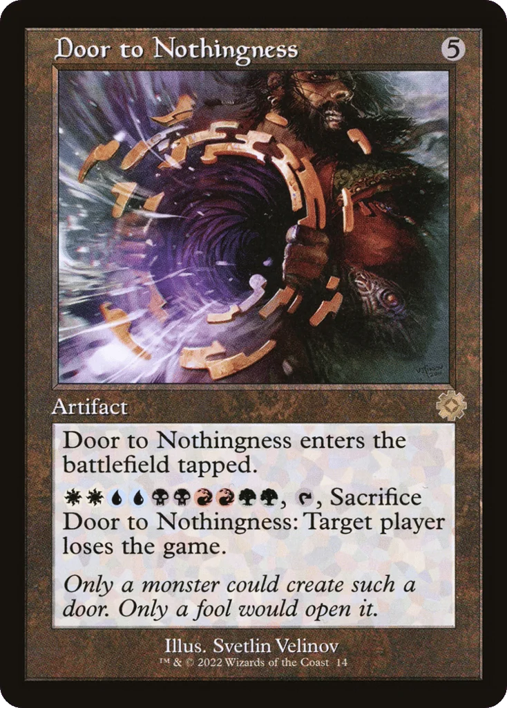 Door to Nothingness · The Brothers' War Retro Artifacts