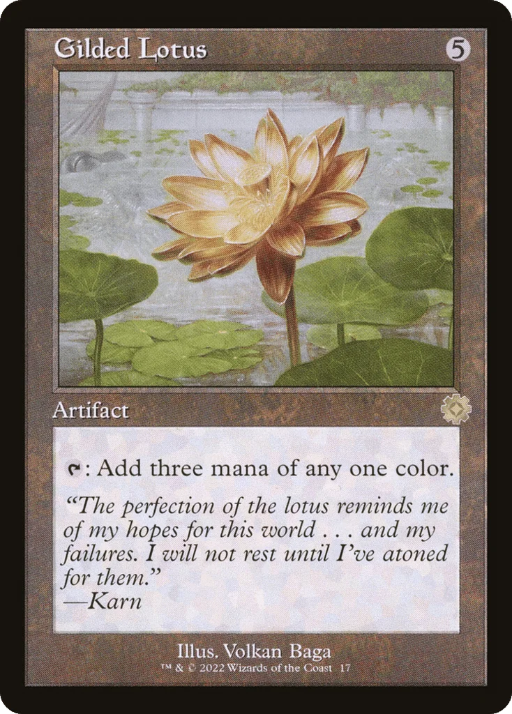 Gilded Lotus · The Brothers' War Retro Artifacts