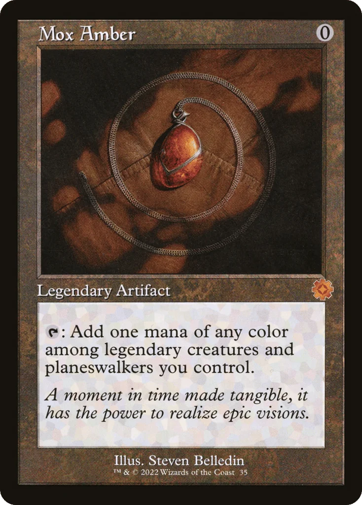 Mox Amber · The Brothers' War Retro Artifacts