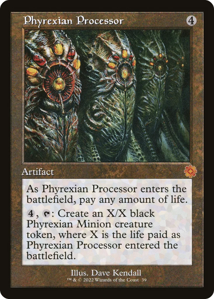 Phyrexian Processor · The Brothers' War Retro Artifacts
