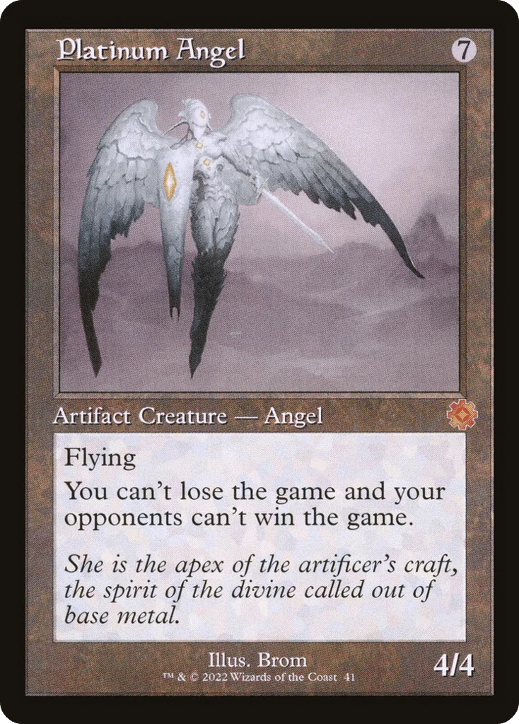 Platinum Angel · The Brothers' War Retro Artifacts