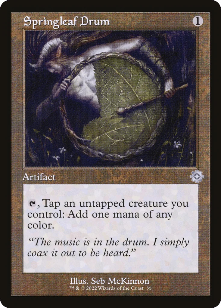 Springleaf Drum · The Brothers' War Retro Artifacts