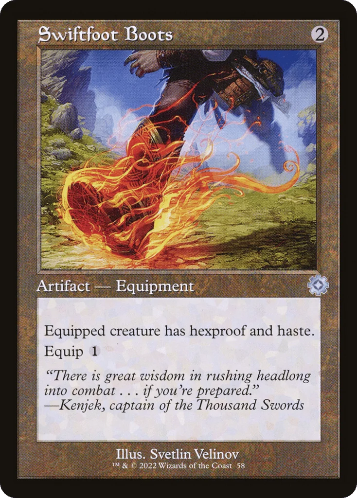 Swiftfoot Boots · The Brothers' War Retro Artifacts