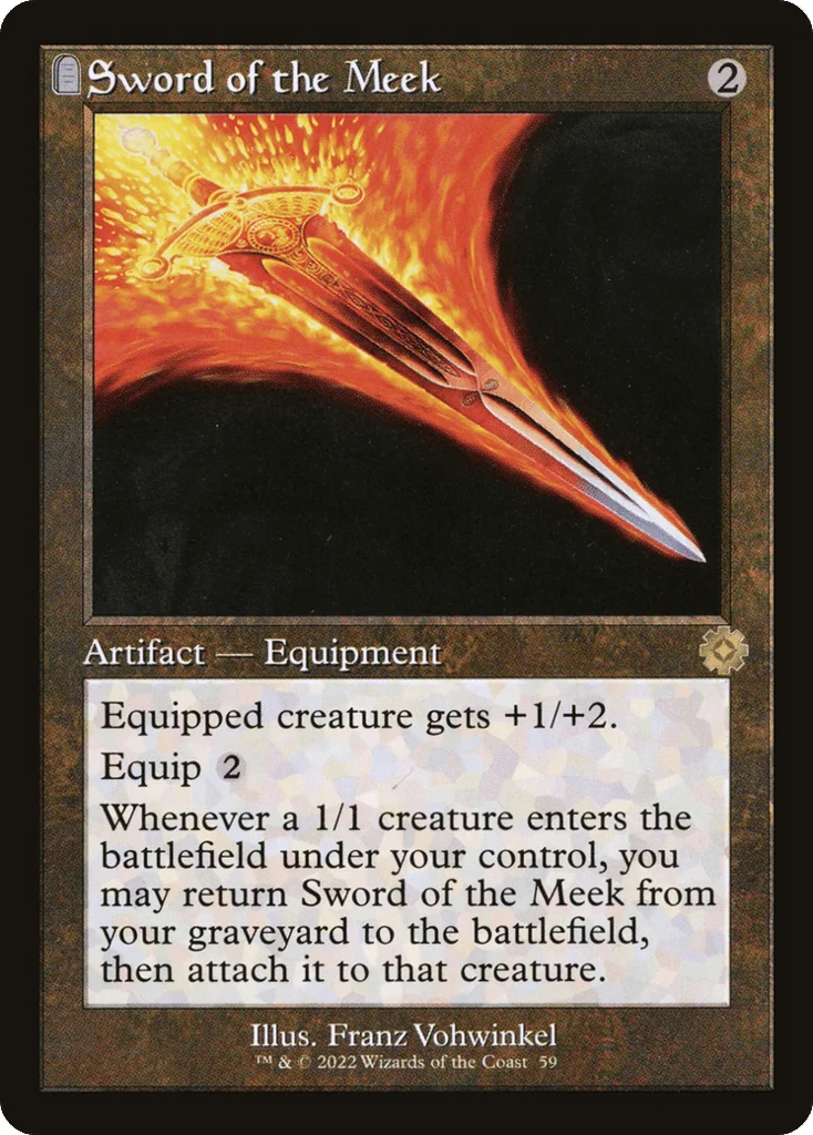 Sword of the Meek · The Brothers' War Retro Artifacts