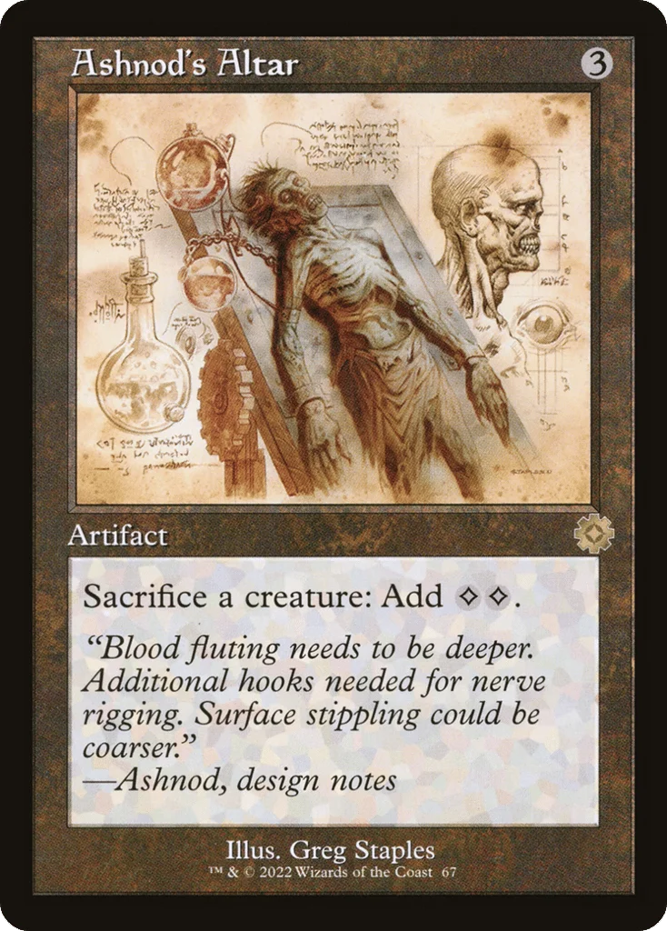 Ashnod's Altar · The Brothers' War Retro Artifacts