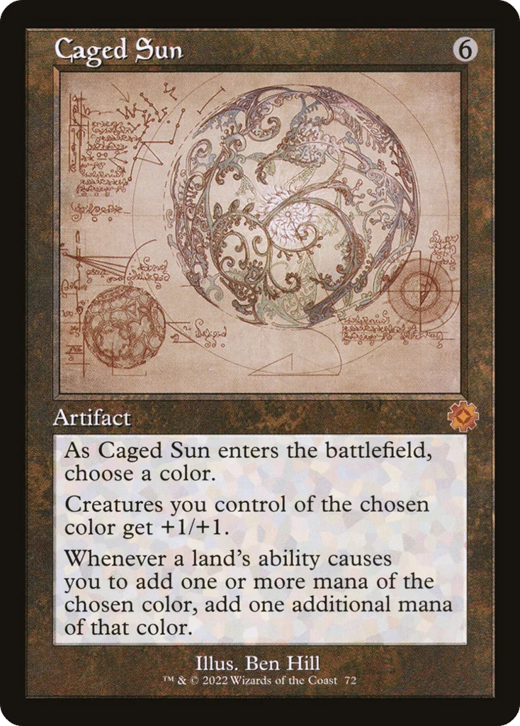 Caged Sun · The Brothers' War Retro Artifacts