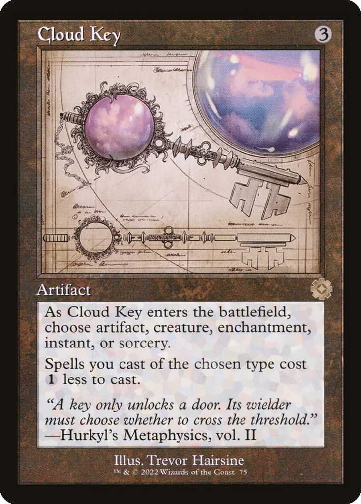 Cloud Key · The Brothers' War Retro Artifacts