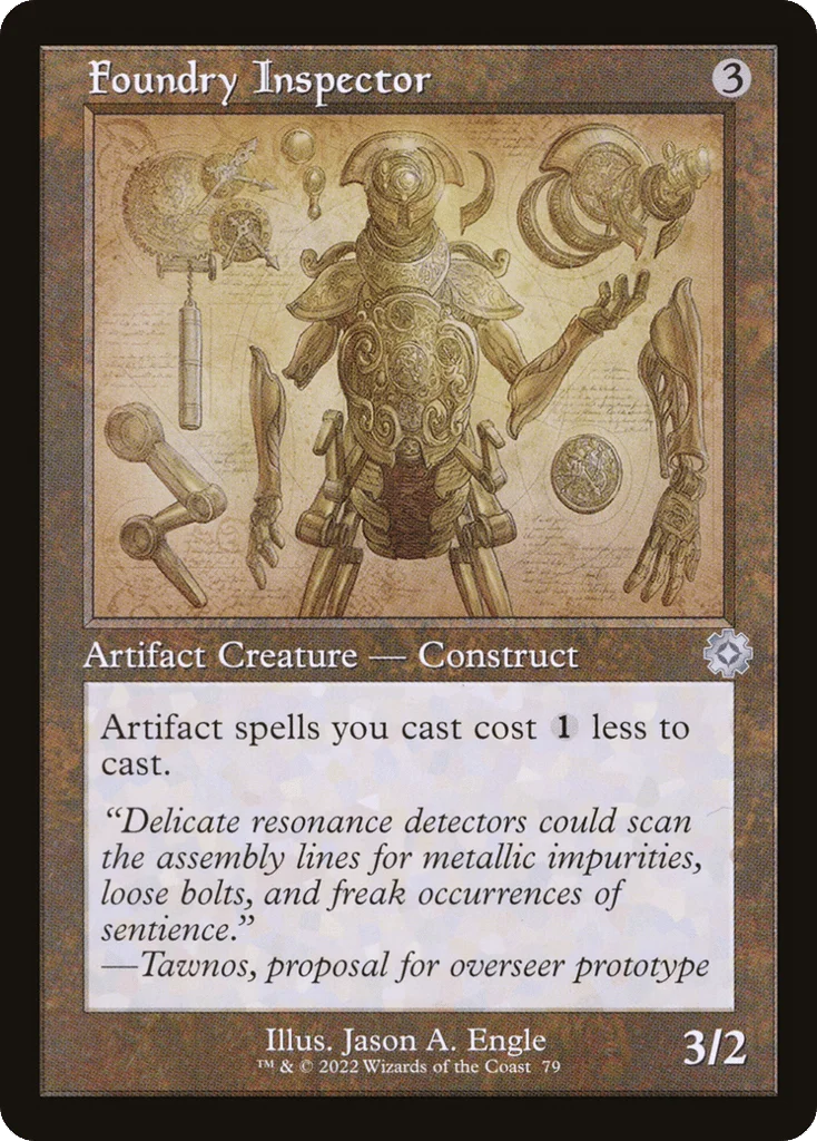 Foundry Inspector · The Brothers' War Retro Artifacts
