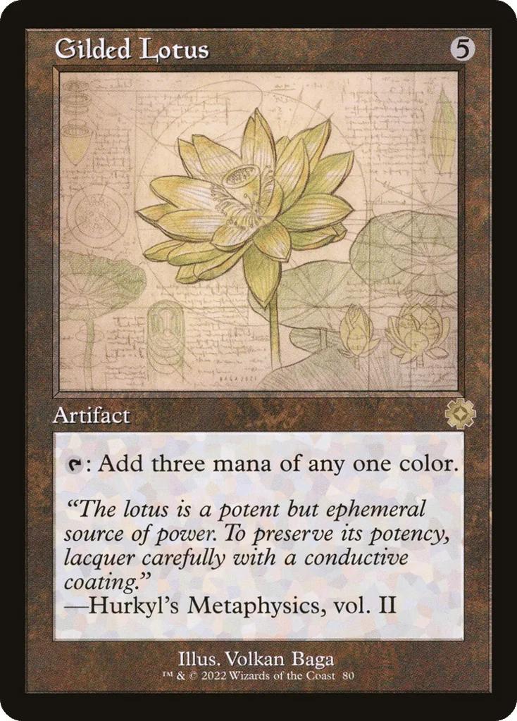 Gilded Lotus · The Brothers' War Retro Artifacts