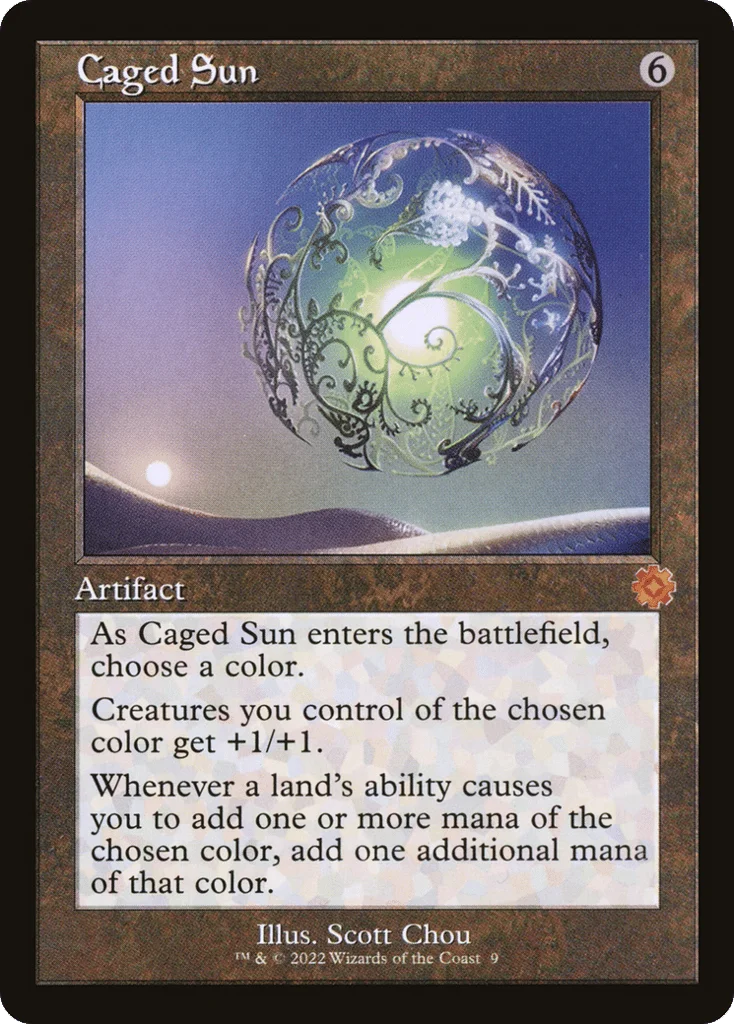 Caged Sun · The Brothers' War Retro Artifacts