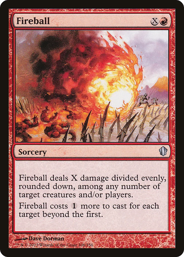 Fireball · Commander 2013