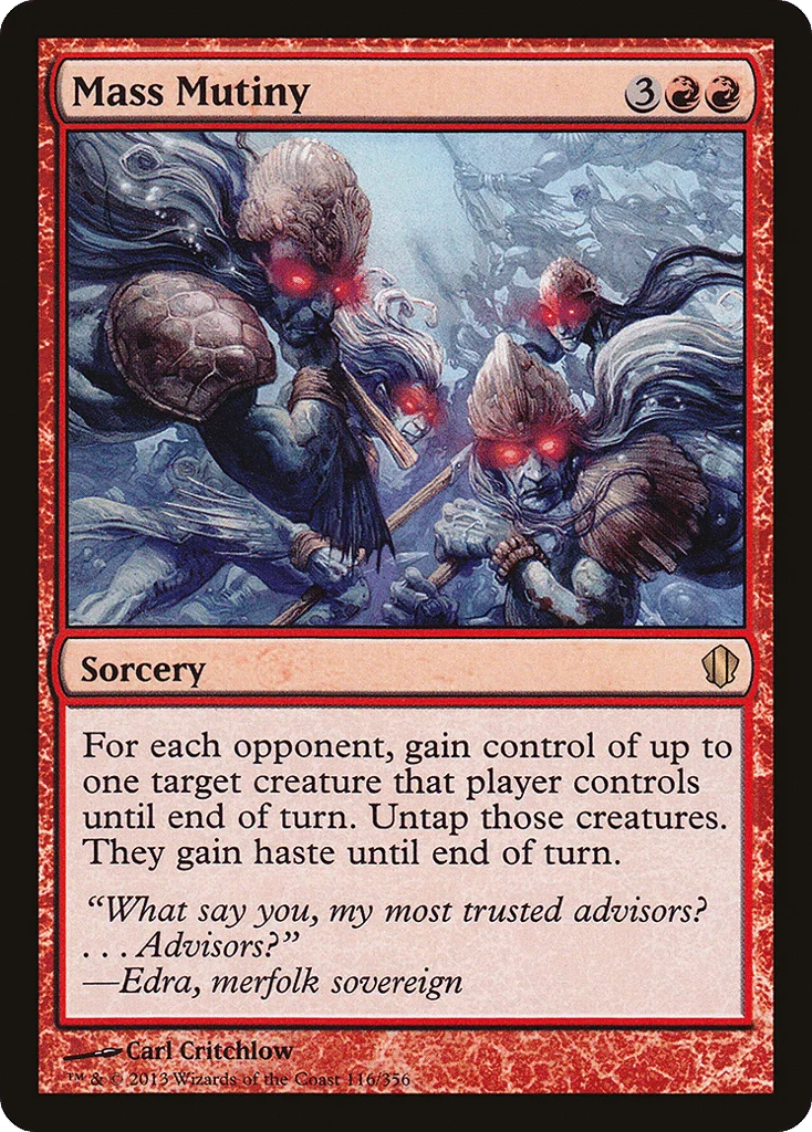 Mass Mutiny · Commander 2013