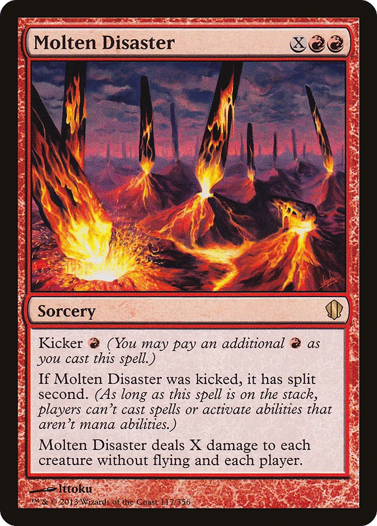 Molten Disaster · Commander 2013