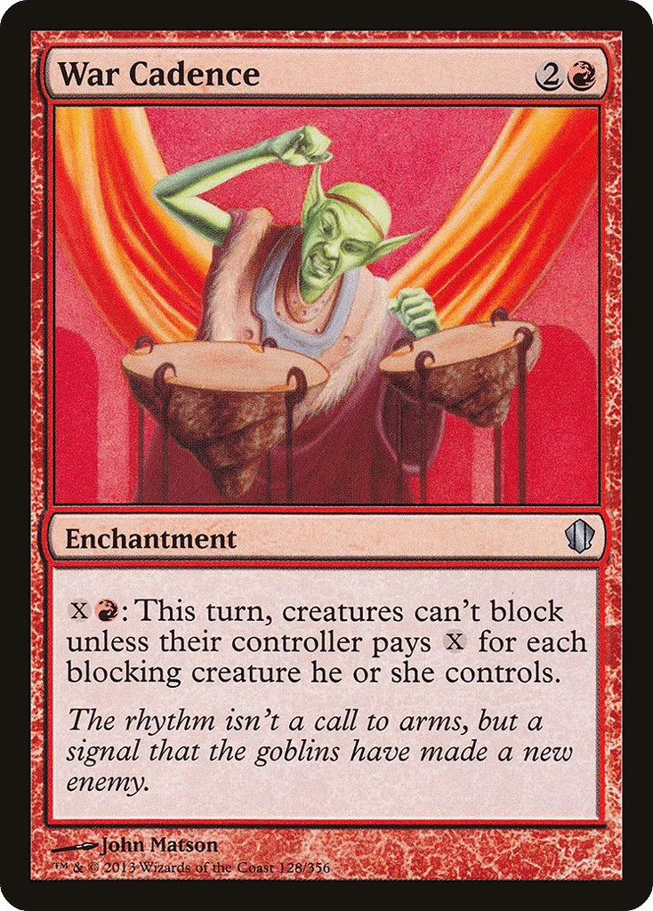 War Cadence · Commander 2013