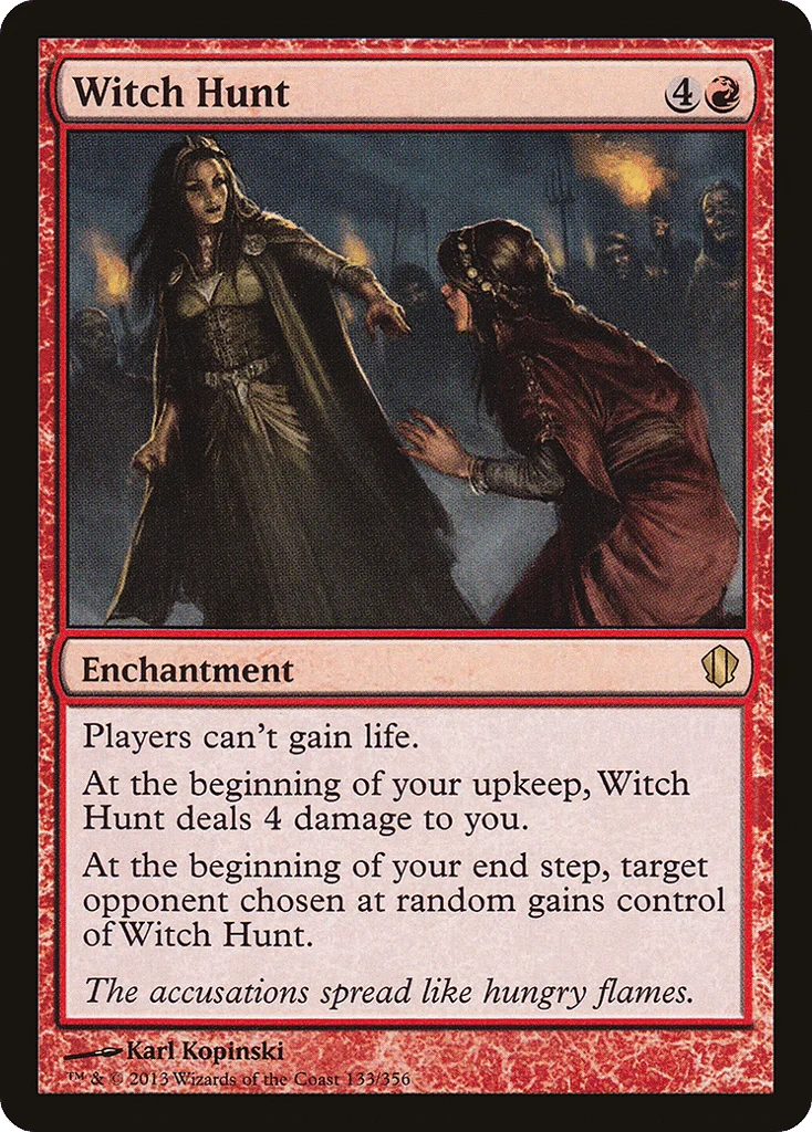 Witch Hunt · Commander 2013