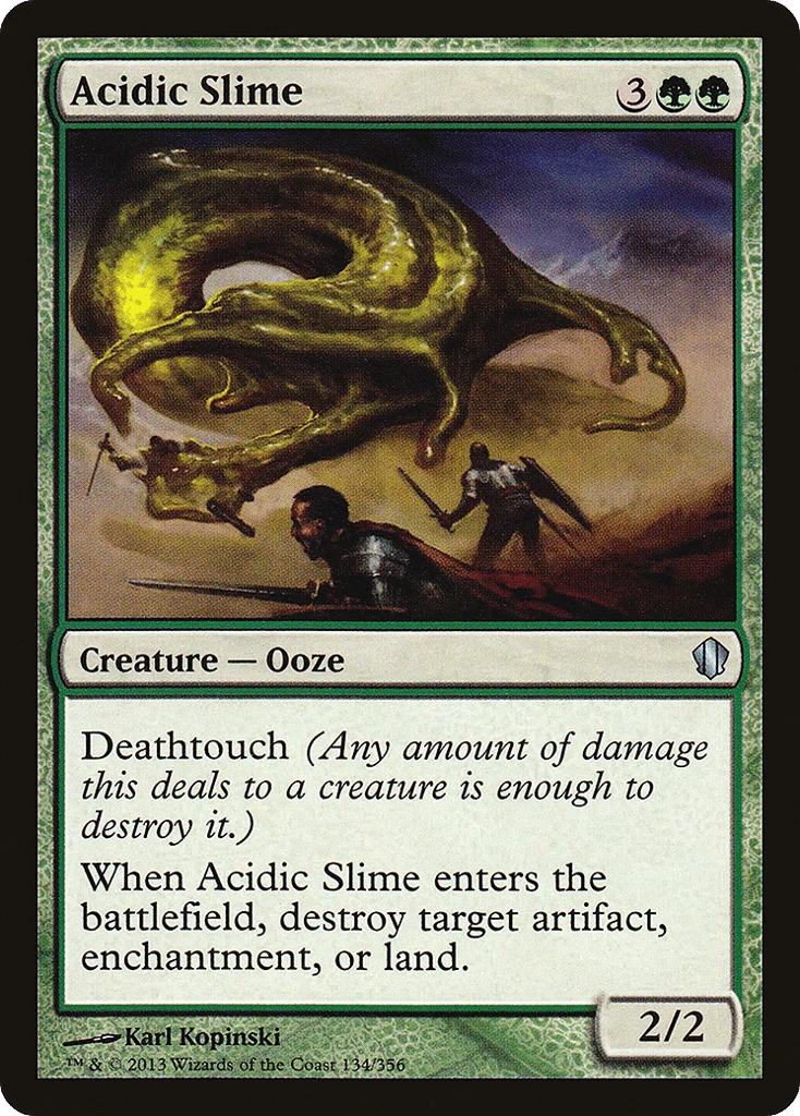 Acidic Slime · Commander 2013