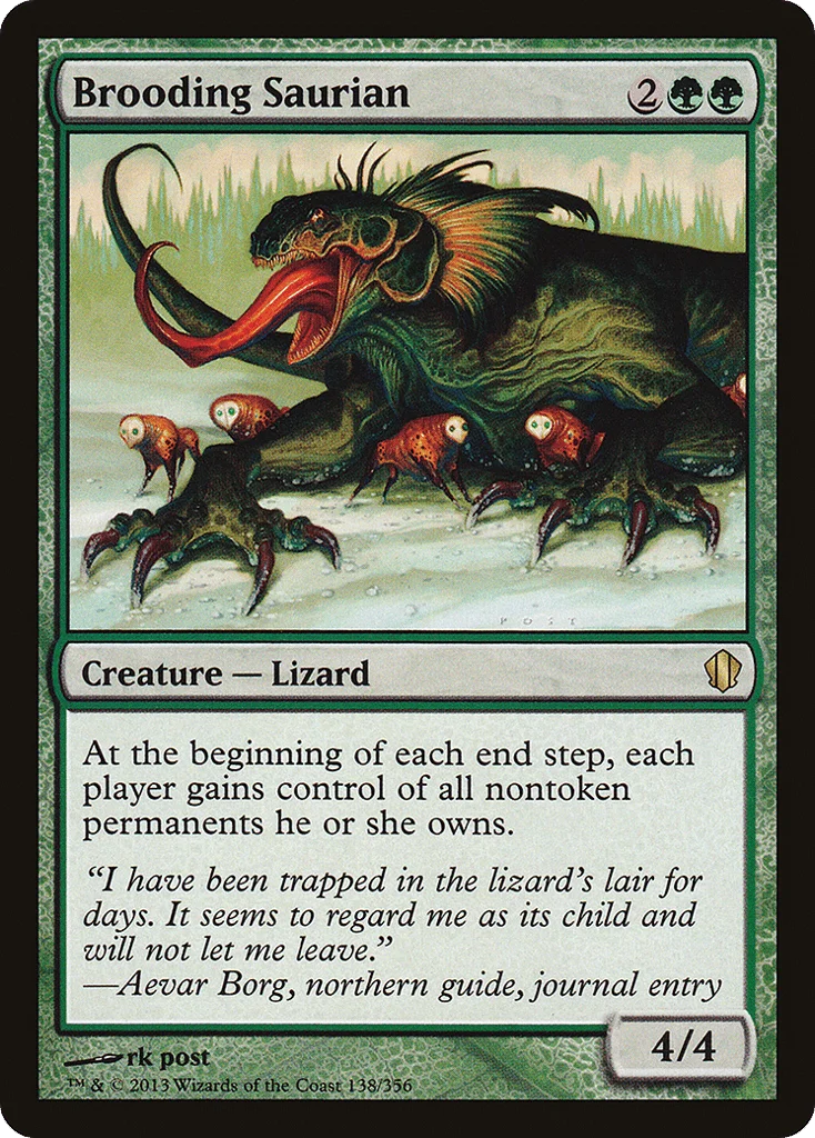 Brooding Saurian · Commander 2013