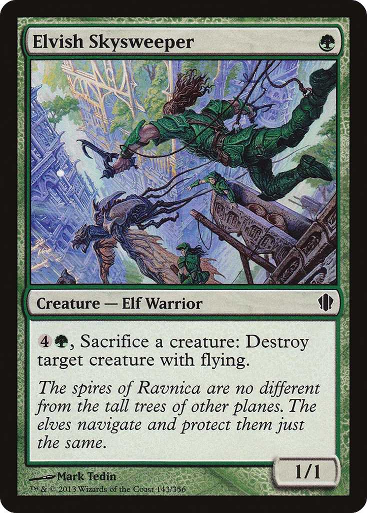Elvish Skysweeper · Commander 2013