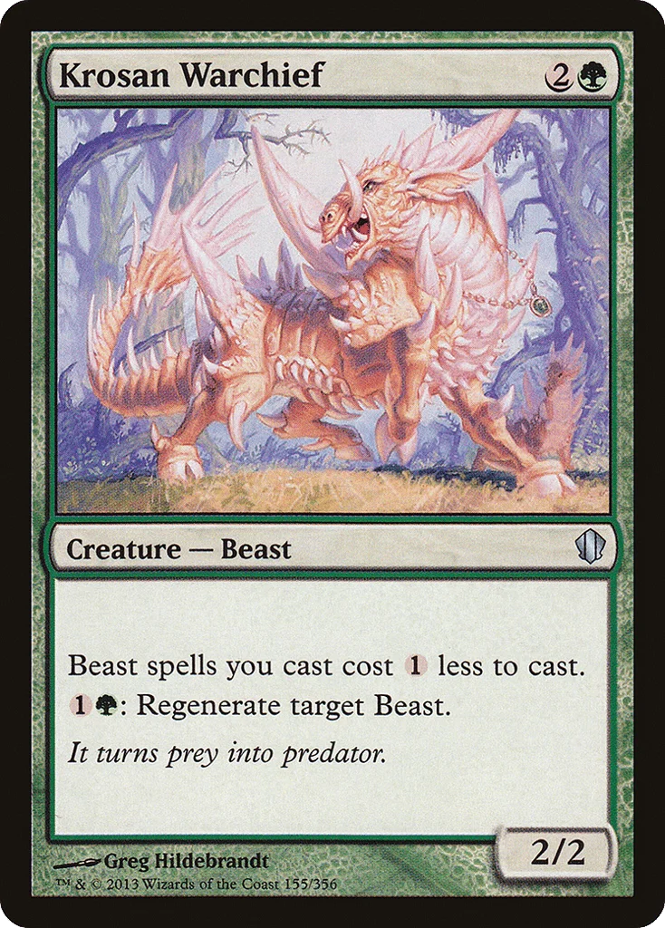 Krosan Warchief · Commander 2013