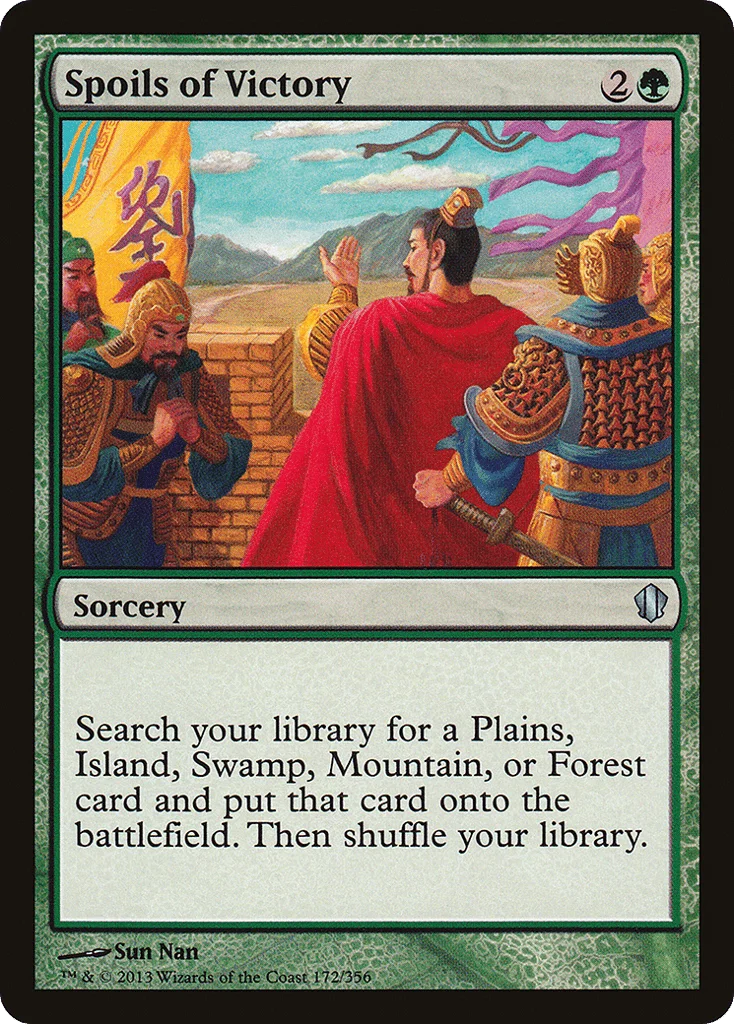 Spoils of Victory · Commander 2013