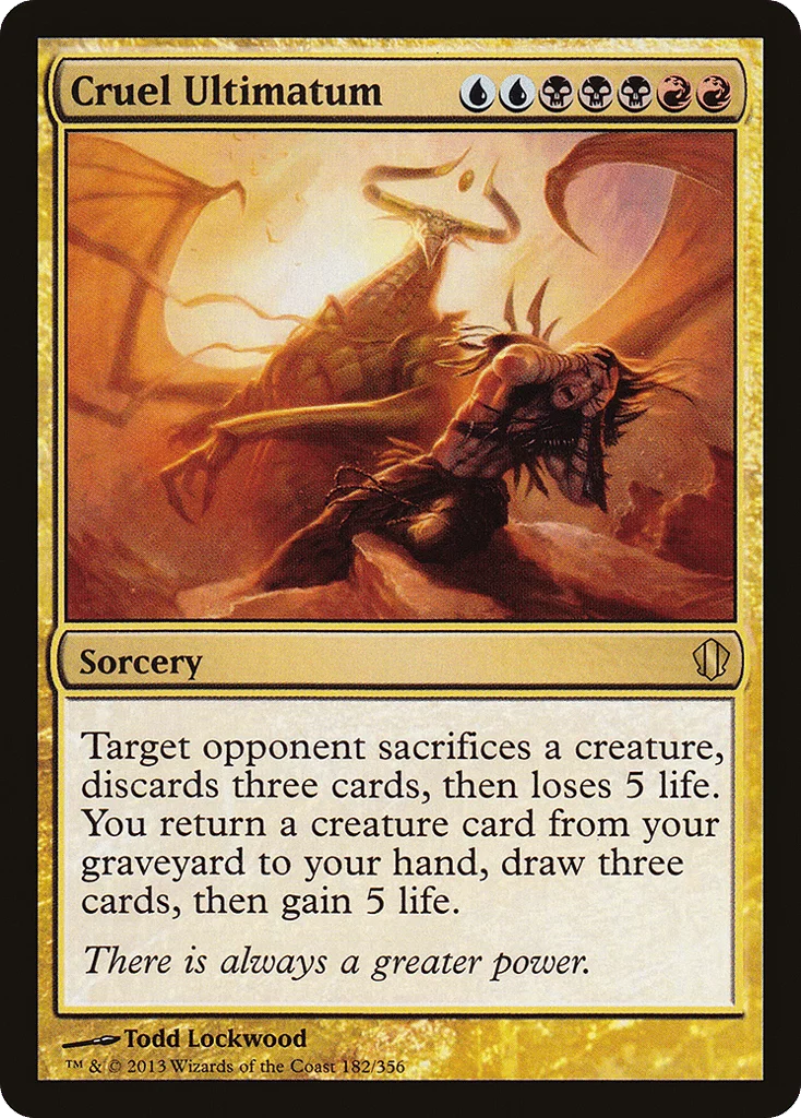 Cruel Ultimatum · Commander 2013