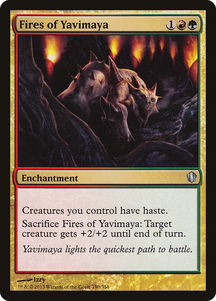 Fires of Yavimaya · Commander 2013
