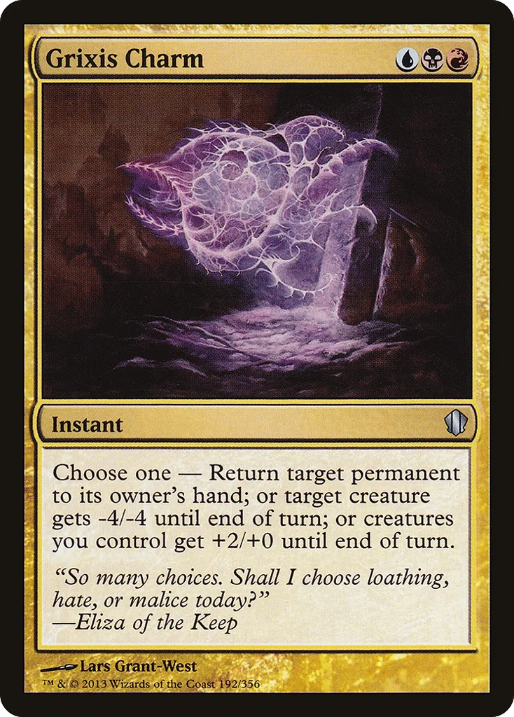 Grixis Charm · Commander 2013