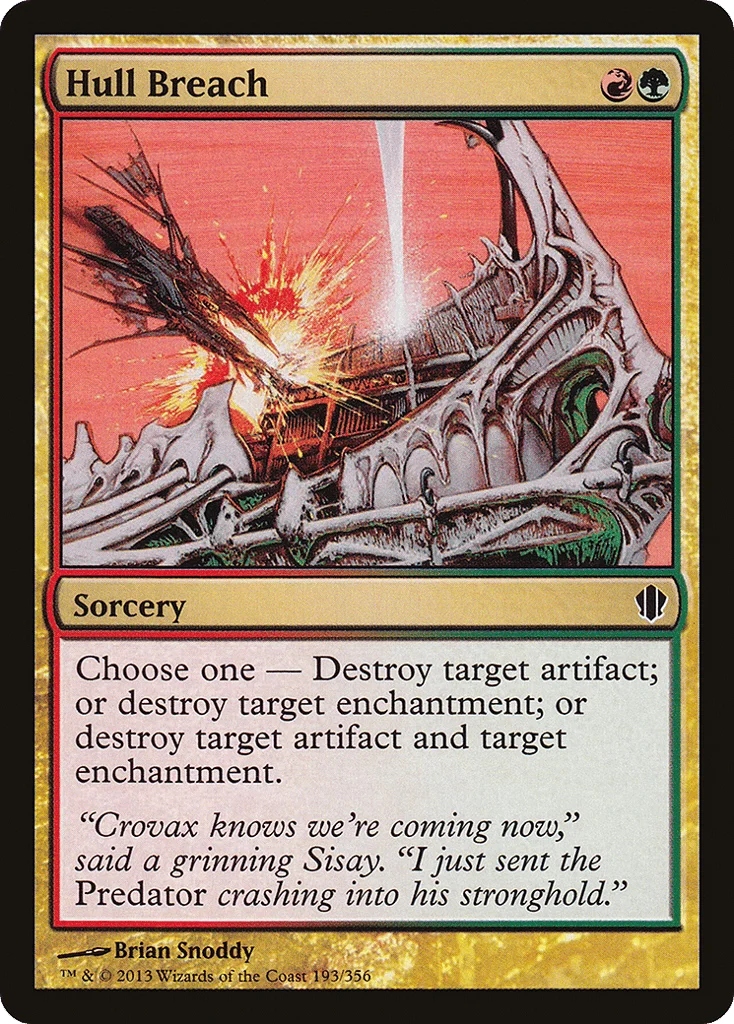 Hull Breach · Commander 2013