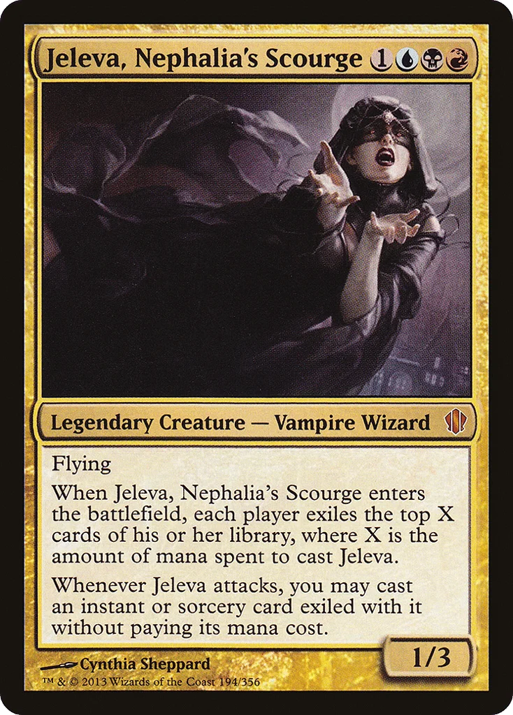 Jeleva, Nephalia's Scourge · Commander 2013