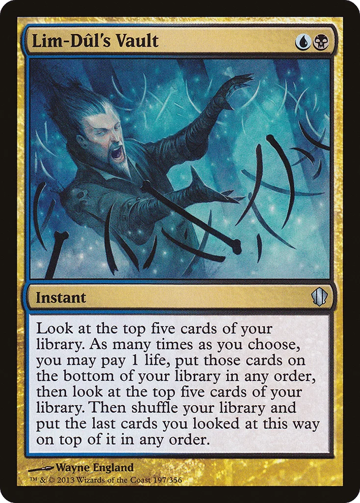 Lim-Dûl's Vault · Commander 2013