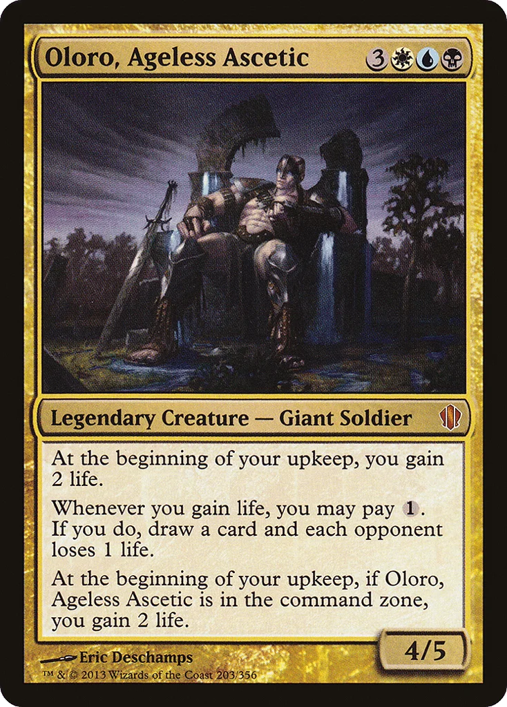Oloro, Ageless Ascetic · Commander 2013