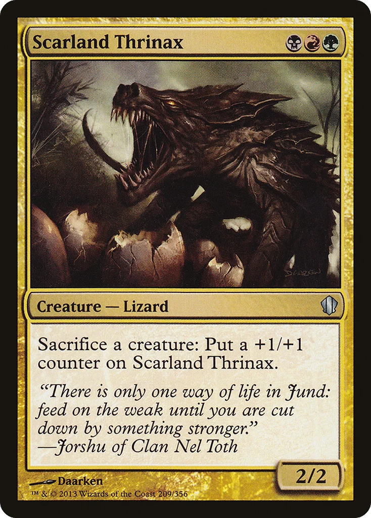 Scarland Thrinax · Commander 2013