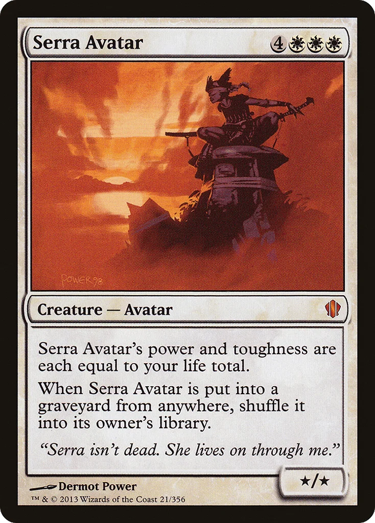 Serra Avatar · Commander 2013