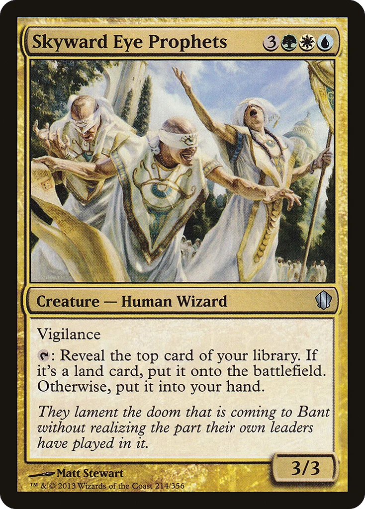 Skyward Eye Prophets · Commander 2013
