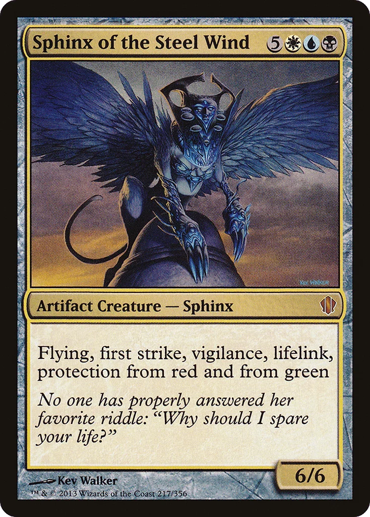 Sphinx of the Steel Wind · Commander 2013