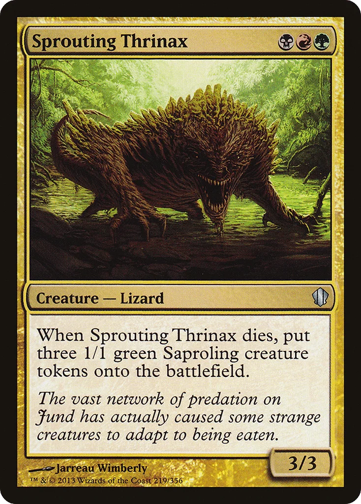 Sprouting Thrinax · Commander 2013