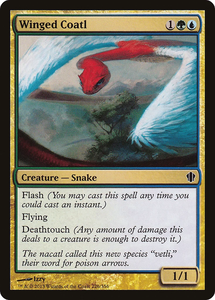 Winged Coatl · Commander 2013