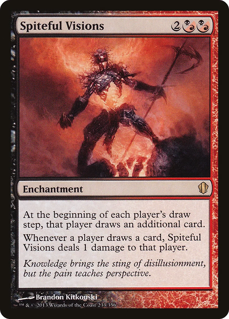 Spiteful Visions · Commander 2013