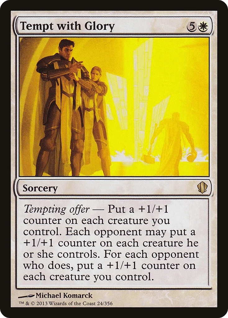 Tempt with Glory · Commander 2013
