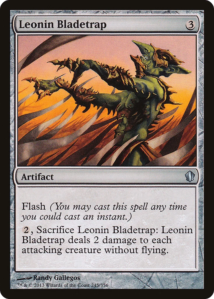 Leonin Bladetrap · Commander 2013