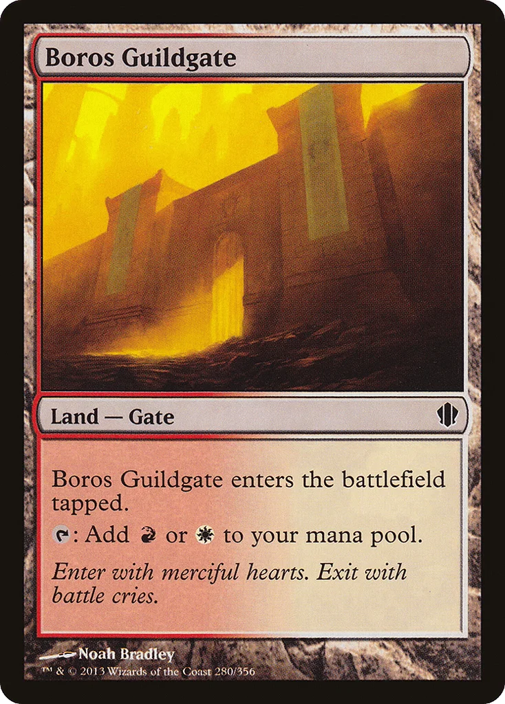 Boros Guildgate · Commander 2013