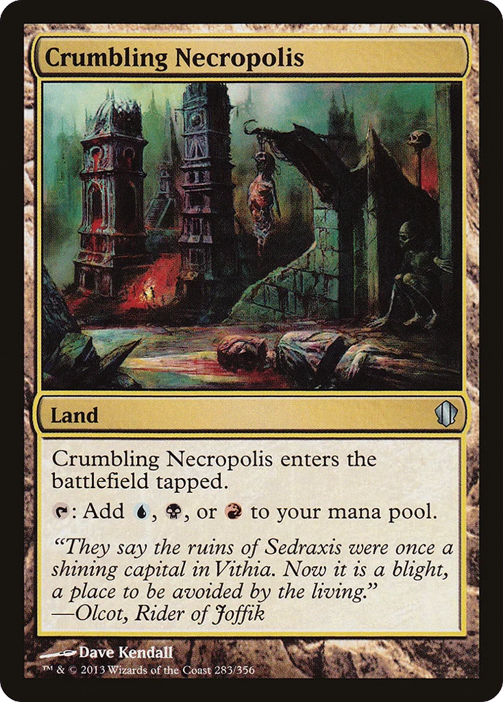 Crumbling Necropolis · Commander 2013
