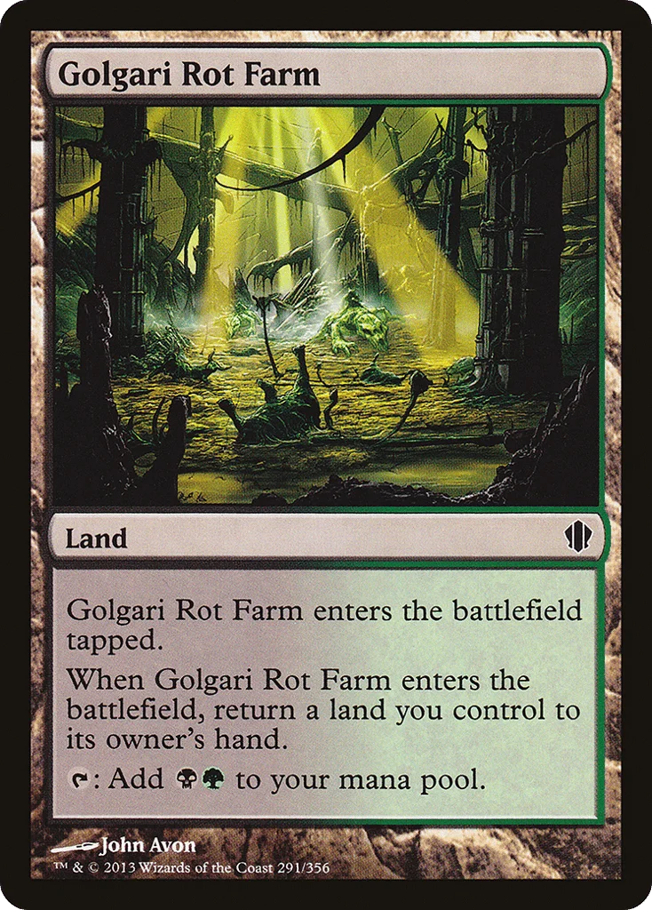 Golgari Rot Farm · Commander 2013