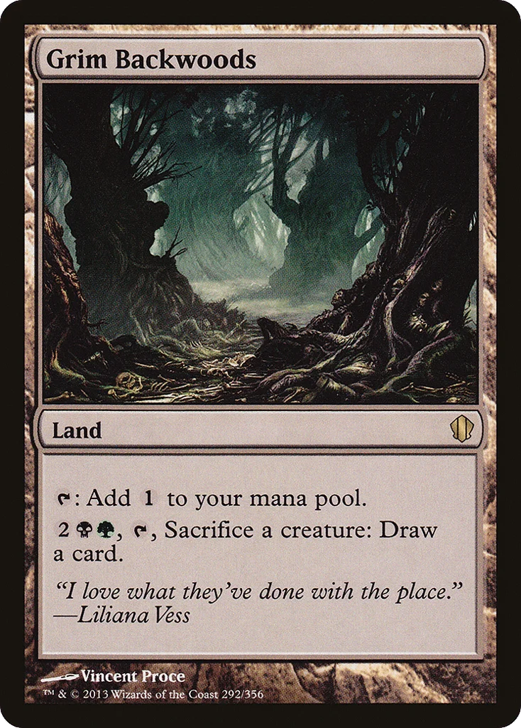 Grim Backwoods · Commander 2013