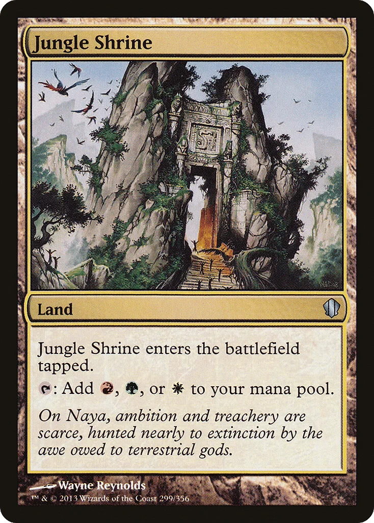 Jungle Shrine · Commander 2013