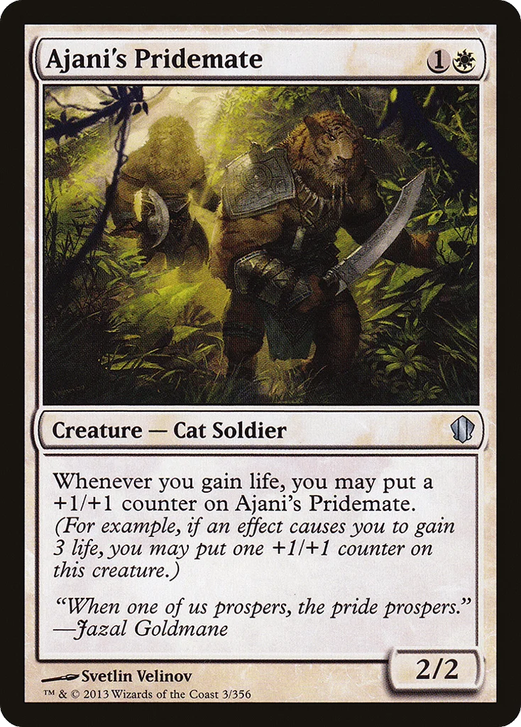 Ajani's Pridemate · Commander 2013