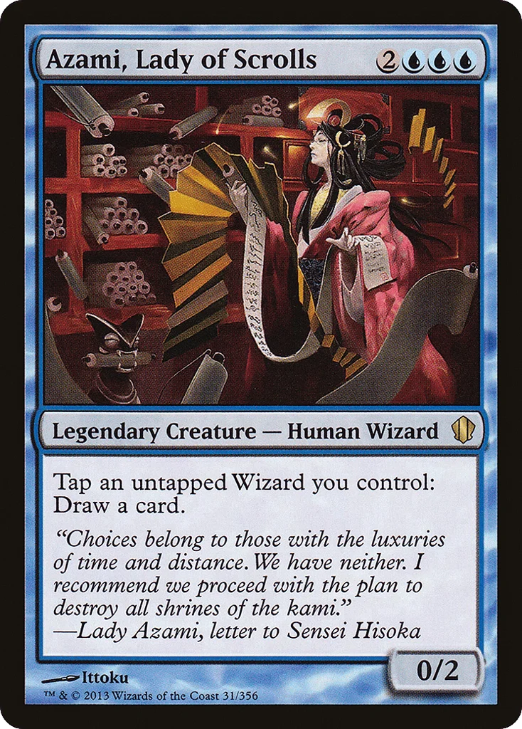 Azami, Lady of Scrolls · Commander 2013
