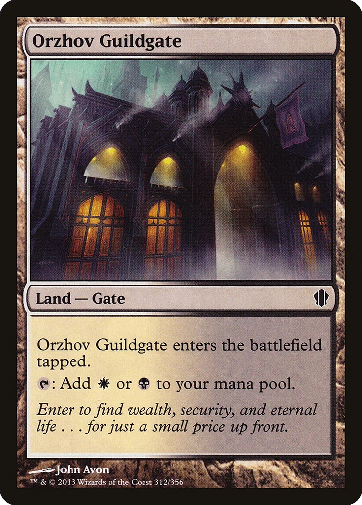 Orzhov Guildgate · Commander 2013