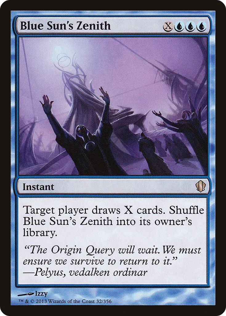 Blue Sun's Zenith · Commander 2013