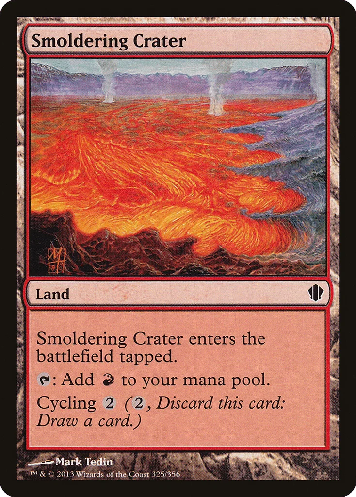 Smoldering Crater · Commander 2013